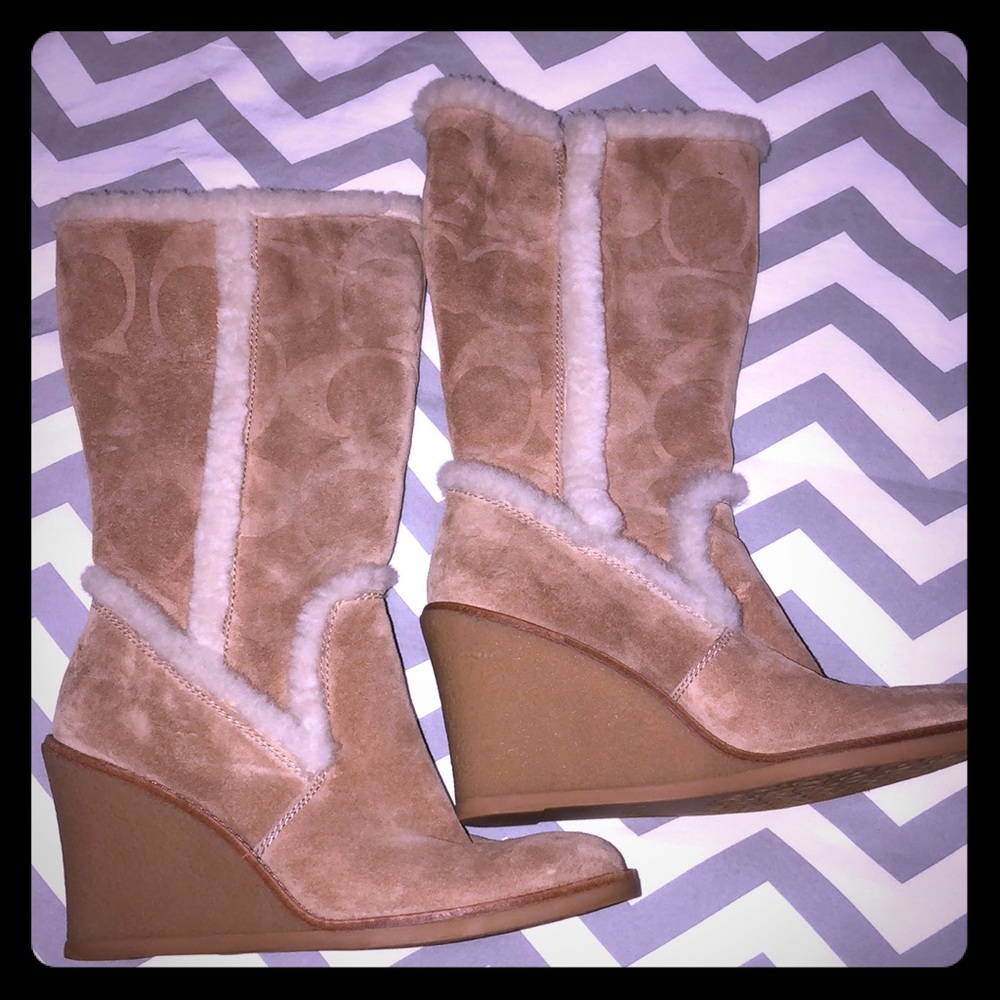Coach wedges